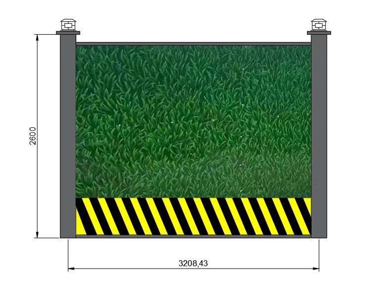 小草裝配式圍擋